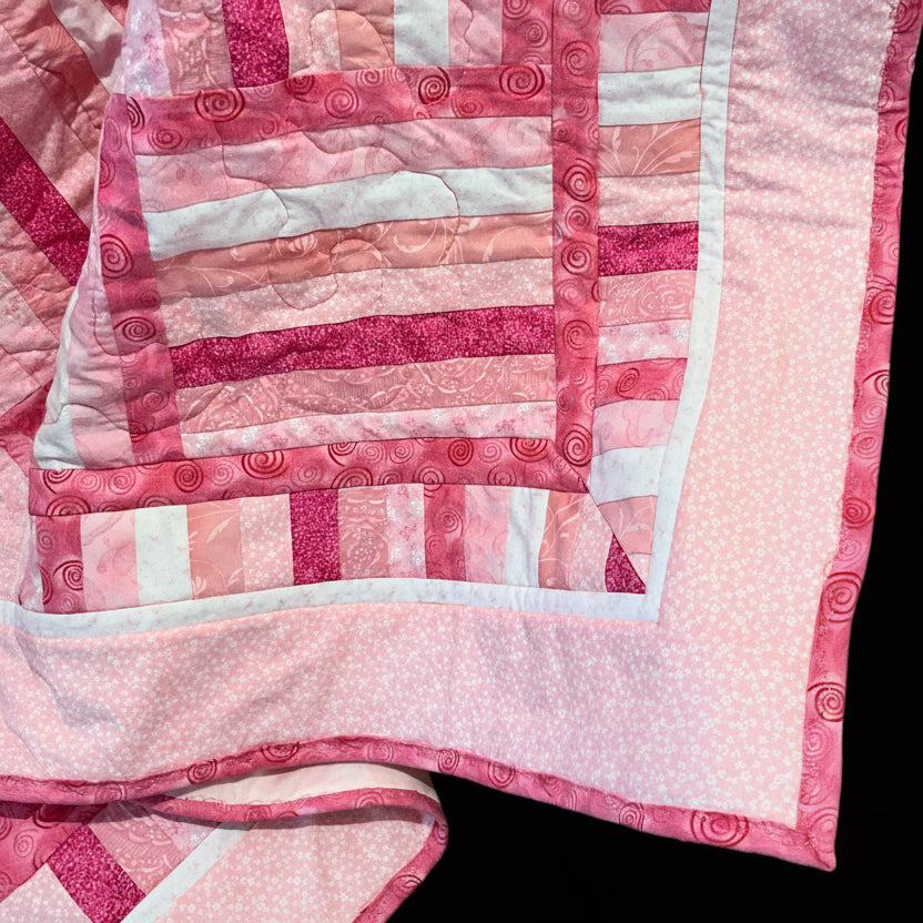 Pink Passion - Throw Quilt