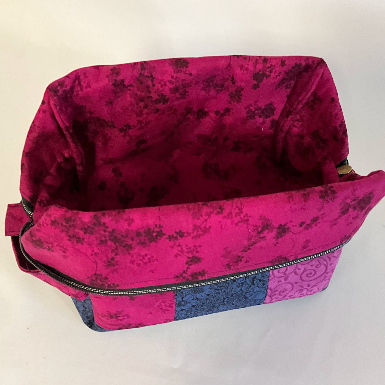 Travel Bags Large Boxed Bottom - Stripes - Premium Cotton