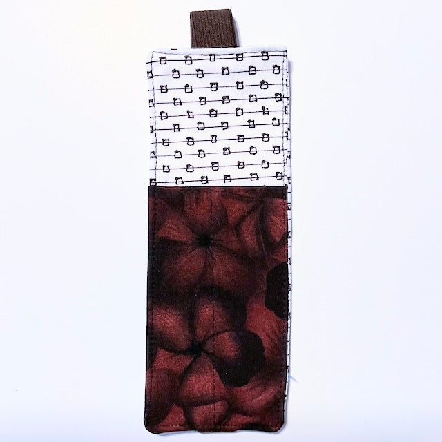 Elastic Pen Pouch - Blacks & Browns