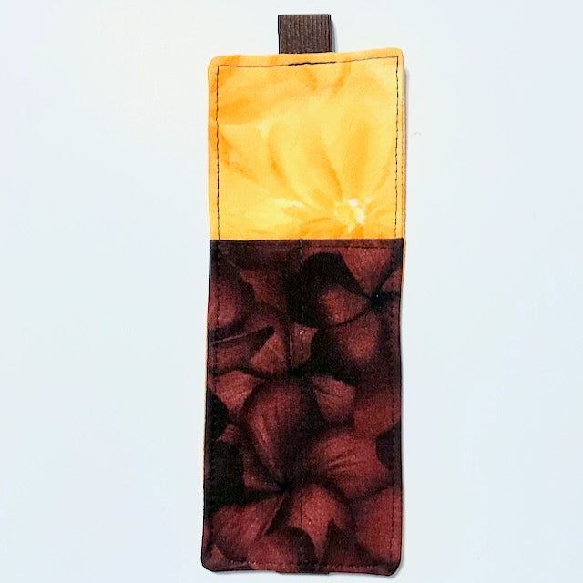 Elastic Pen Pouch - Blacks & Browns