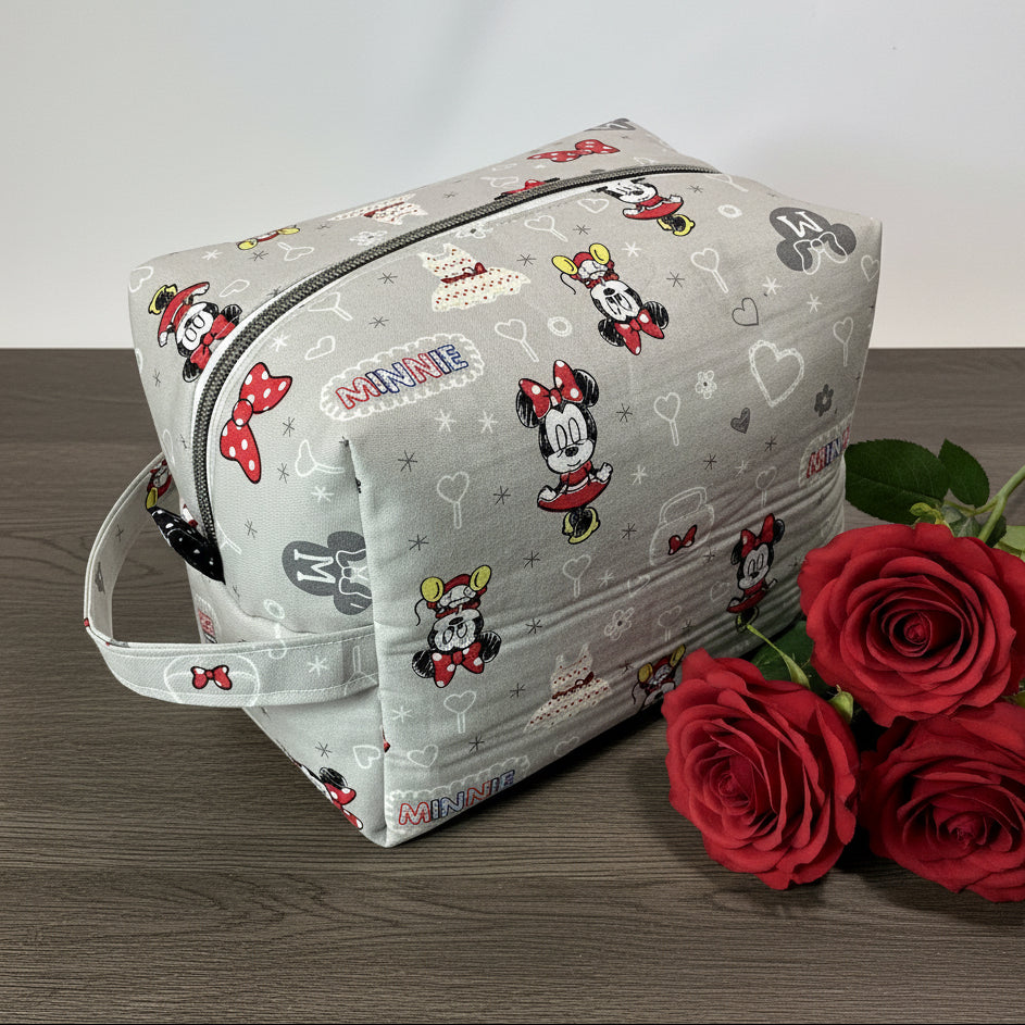 Travel Bags Large Boxed Bottom - Novelty Print - Premium Cotton