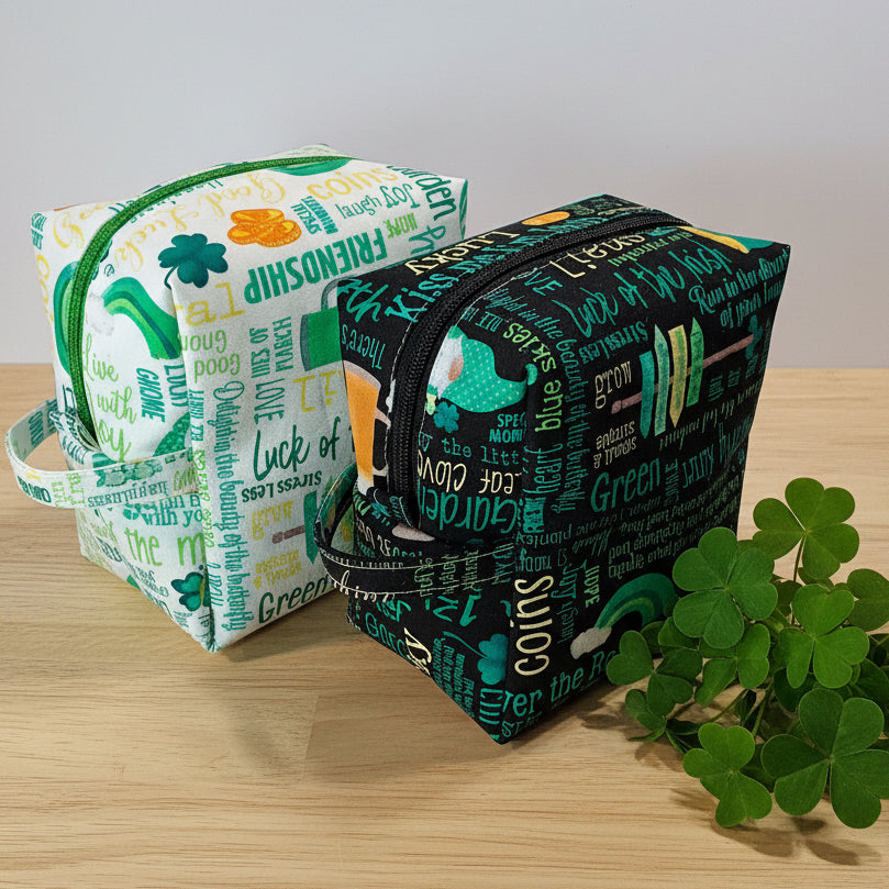 Premium Cotton Organizer Bags - Medium - St Patrick's Day
