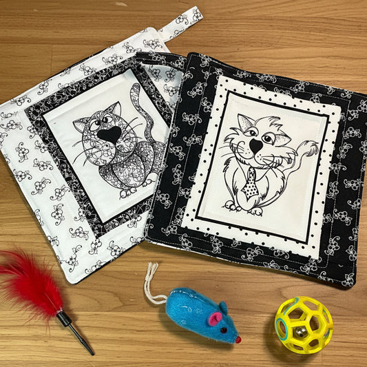 Hot Pads - Crazy Cats