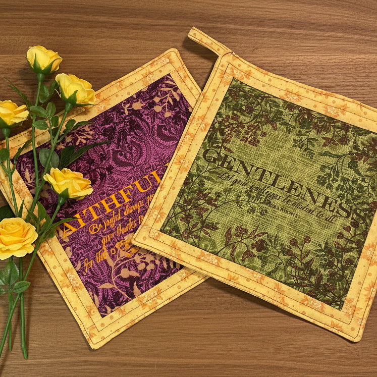 Hot Pads - Fruits of the Spirit