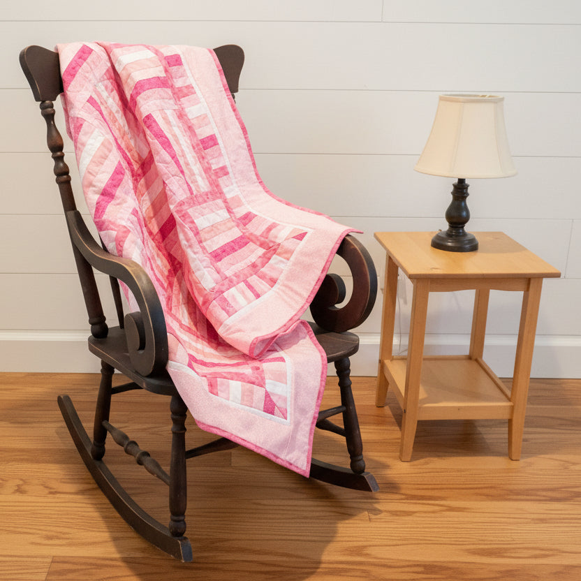 Pink Passion - Throw Quilt