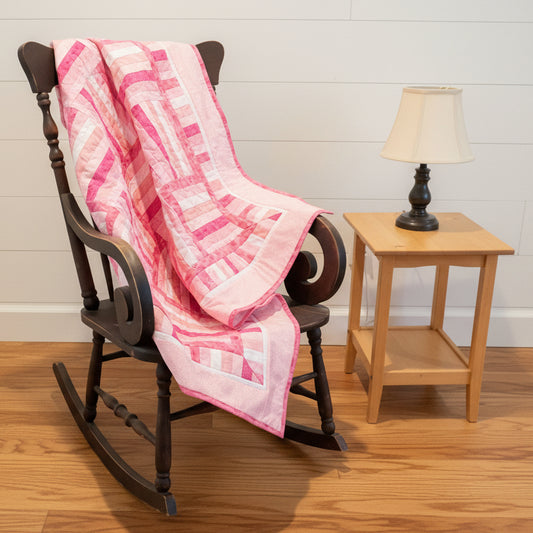 Pink Passion - Throw Quilt