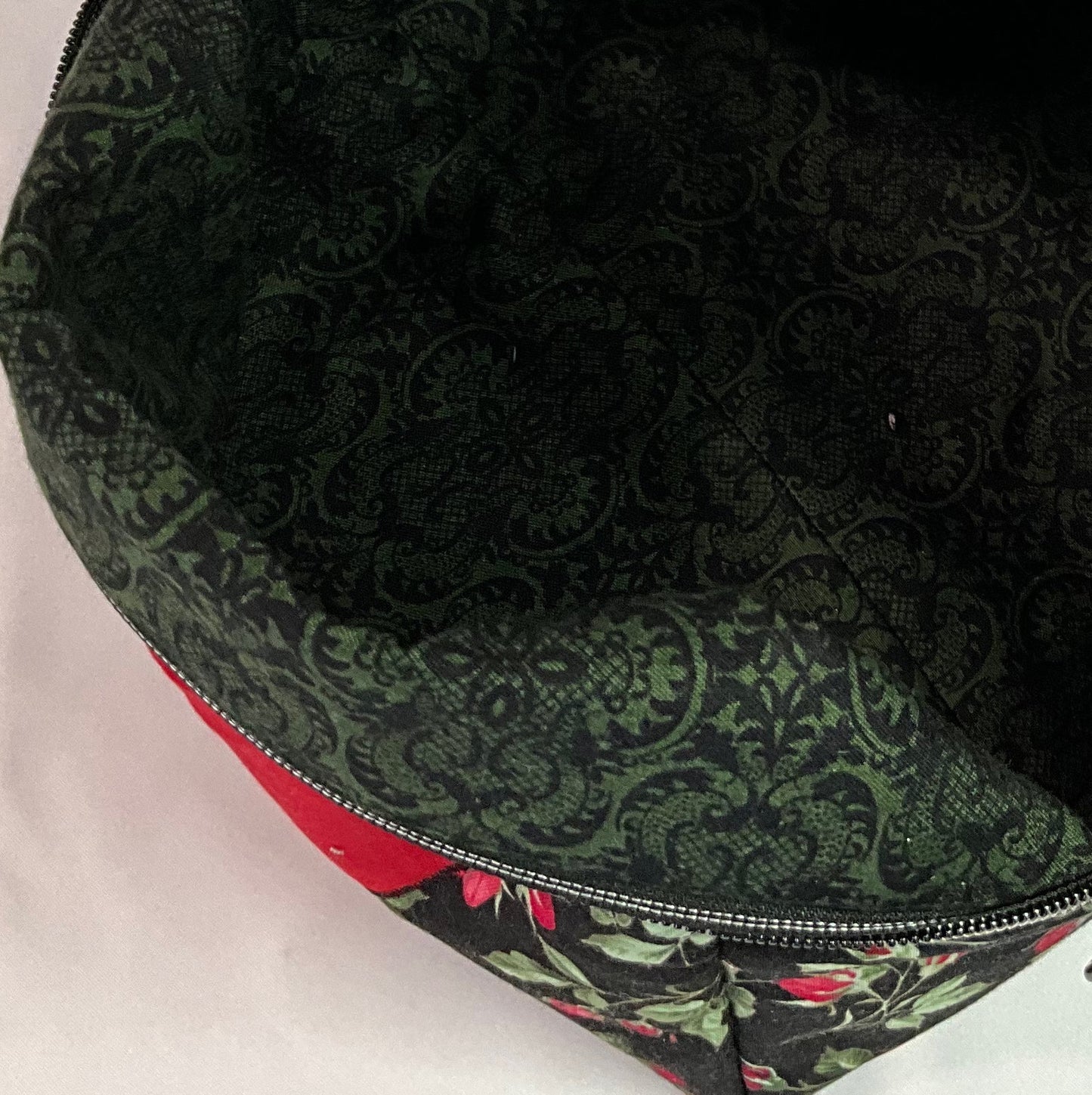 Travel Bags Large Boxed Bottom - Heart Themed - Premium Cotton