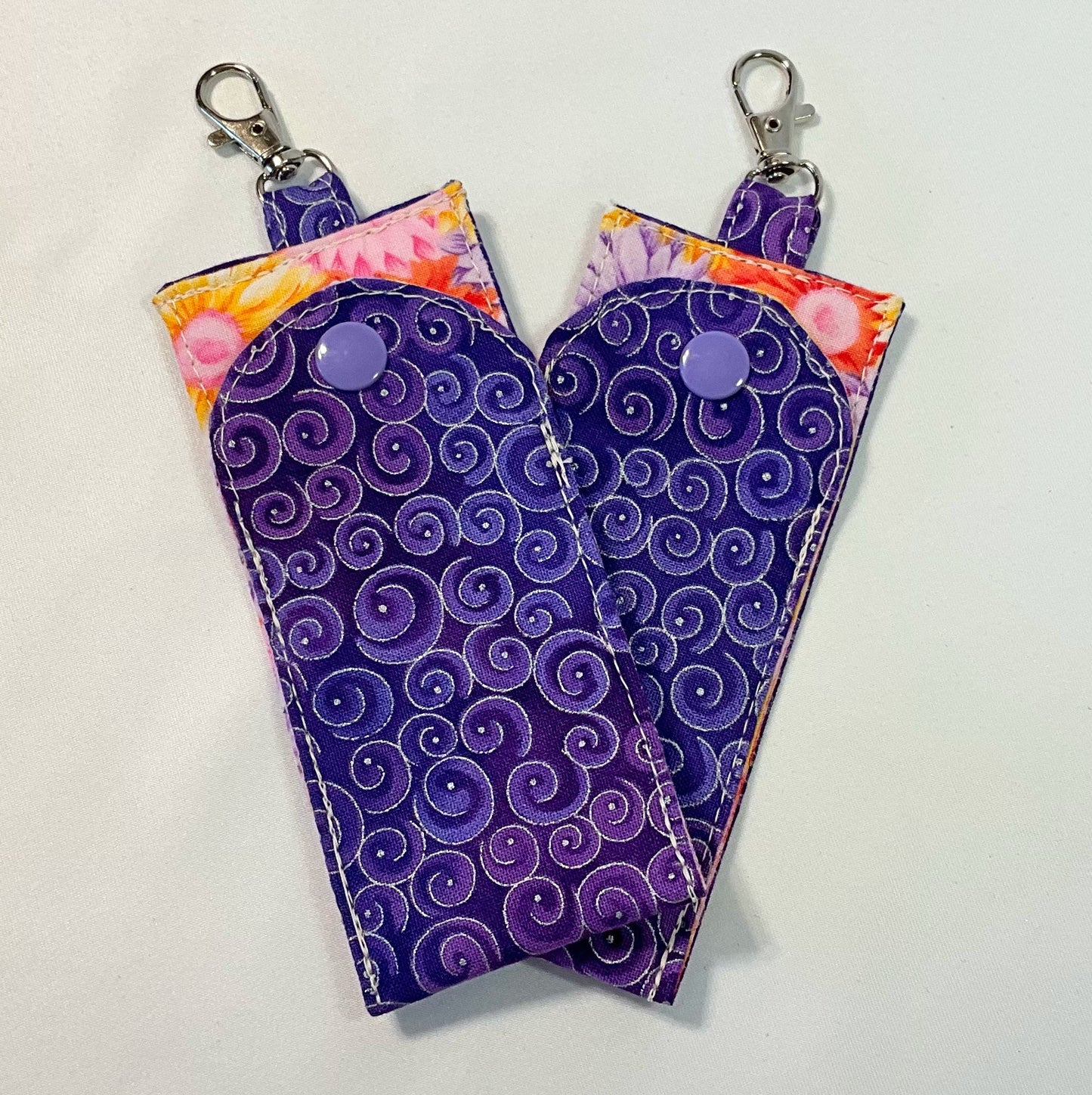 Handmade Lip Balm Cozy with Clasp