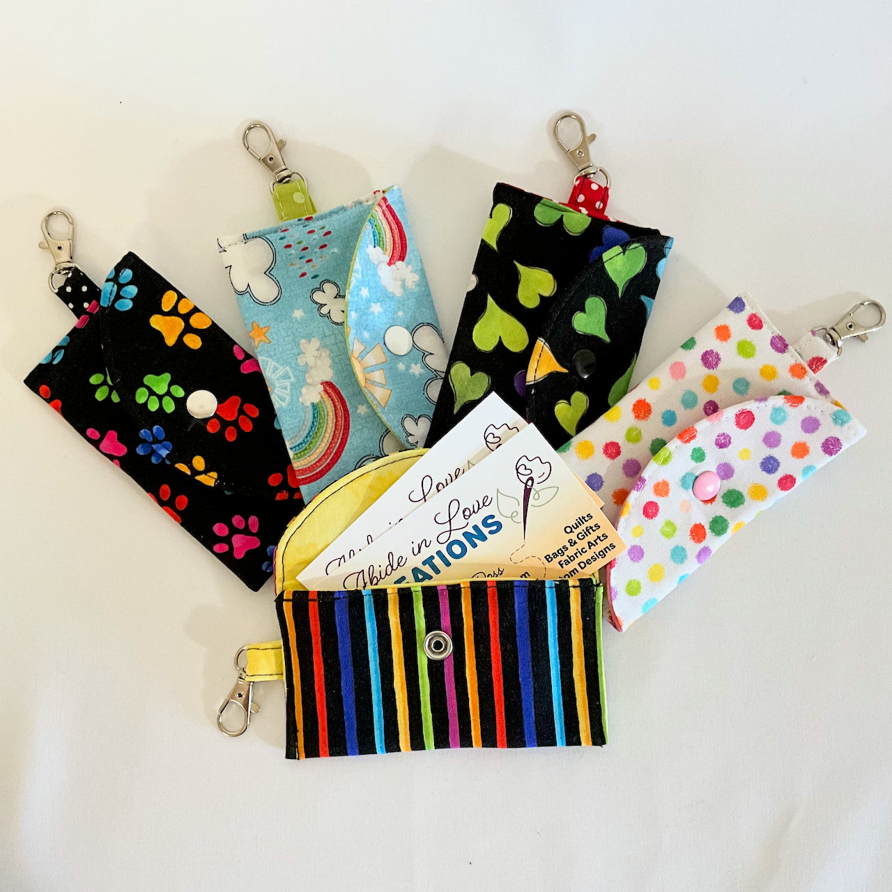 Mini Wallets - With Clasp