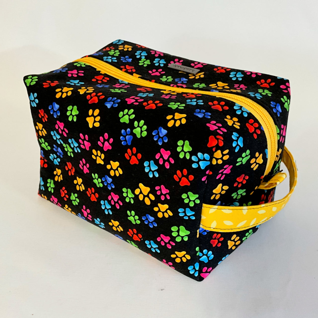Travel Bags Large Boxed Bottom - Rainbow Bright - Premium Cotton