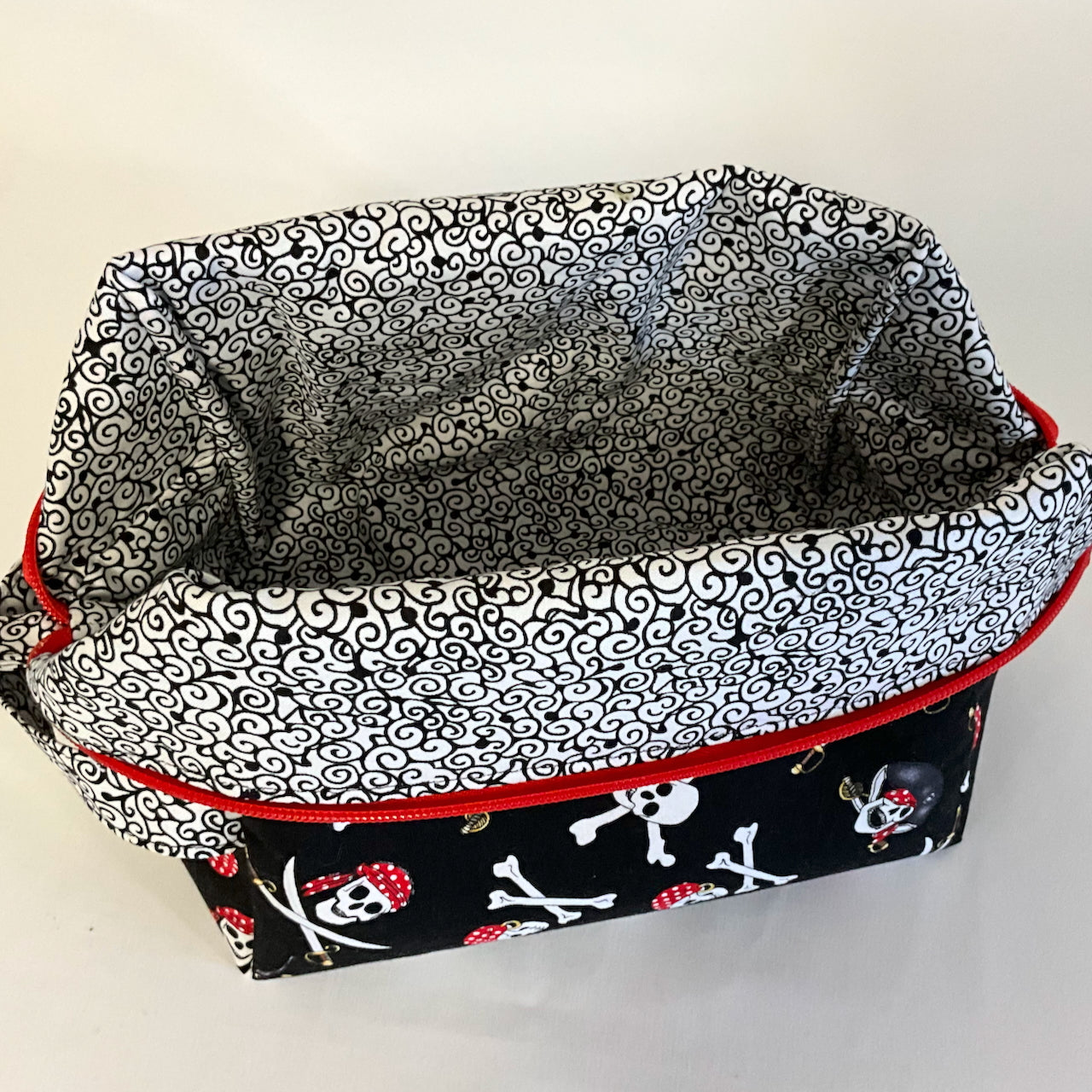 Travel Bags Large Boxed Bottom - Novelty Print - Premium Cotton