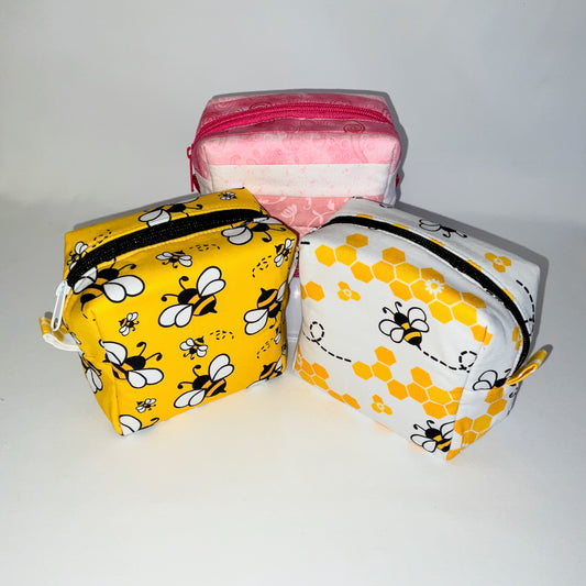 Travel Bags Small Boxed Bottom - Assorted - Premium Cotton